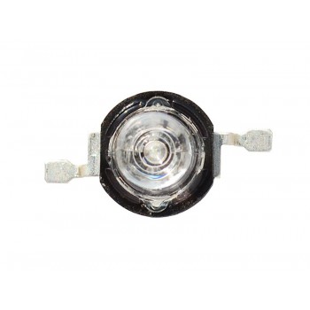 Сверхъяркий светодиод LED 1W Green with lens
